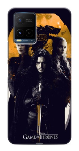 Силиконовый чехол с изображением "Winter Coming" для Vivo Y21 / Y21s