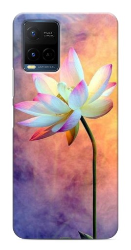 Силиконовый чехол с изображением "Яркая лилия " для Vivo Y21 / Y21s