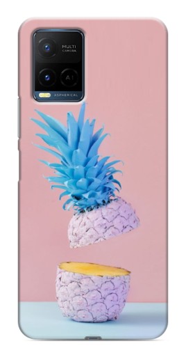 Чехол с принтом "Яркий ананас" для Vivo Y21 / Y21s
