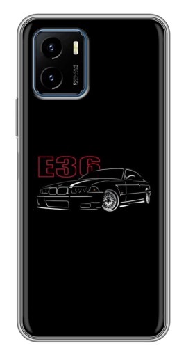 Чехол с печатью "BMW E36" для Vivo Y15s
