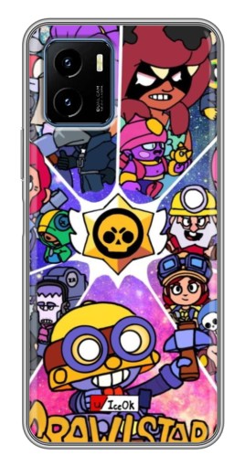 Силиконовый чехол с изображением "Brawl заставка" для Vivo Y15s