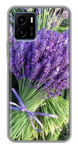 Силиконовый чехол с изображением "Букет лаванды" для Vivo Y15s