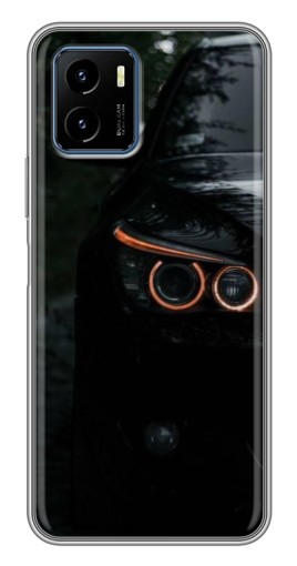Силиконовый чехол с изображением "Черный БМВ" для Vivo Y15s