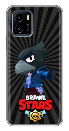 Чехол с принтом "Crow Brawl Stars" для Vivo Y15s
