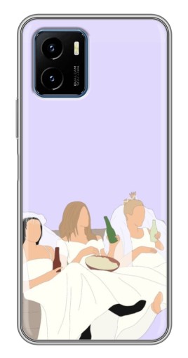 Чехол с принтом "Девушки Друзья" для Vivo Y15s