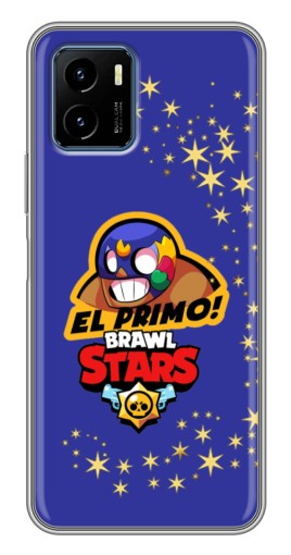 Силиконовый чехол с изображением "El Primo в маске" для Vivo Y15s