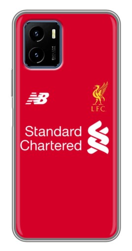 Чехол с печатью "Форма Liverpool" для Vivo Y15s