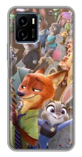 Чехол с принтом "Герои Зверополис" для Vivo Y15s