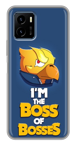 Чехол с принтом "Gold Boss" для Vivo Y15s