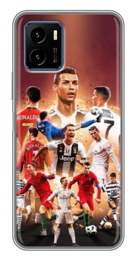 Силиконовый чехол с изображением "Карьера Криштану" для Vivo Y15s