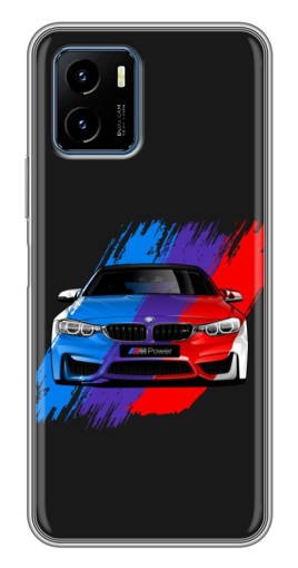 Чехол с печатью "Красочный BMW" для Vivo Y15s