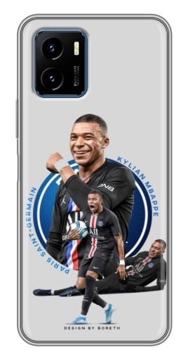 Чехол с принтом "Kylian Mbappe" для Vivo Y15s