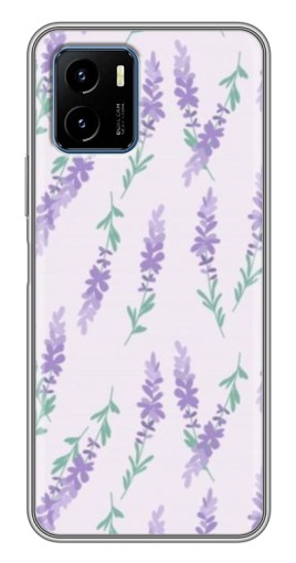 Чехол с принтом "Лавандовый фон " для Vivo Y15s
