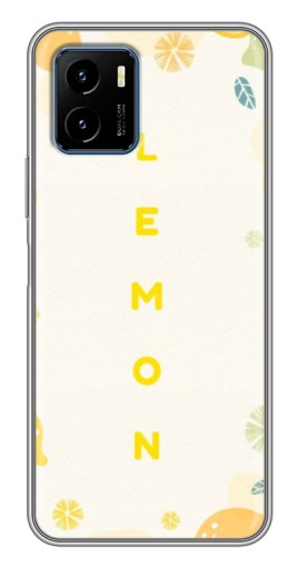 Чехол с печатью "Lemon" для Vivo Y15s