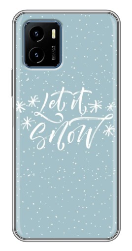 Чехол с картинкой "Let it Snow" для Vivo Y15s