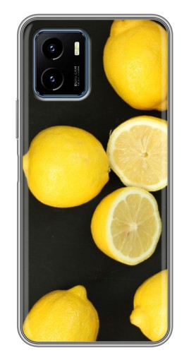 Силиконовый чехол с изображением "Лимонный стиль" для Vivo Y15s