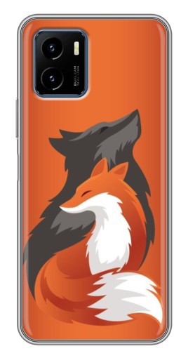 Чехол с принтом "Лиса ART" для Vivo Y15s