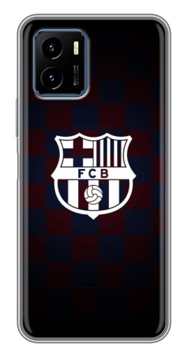 Чехол с принтом "Лого FCB" для Vivo Y15s