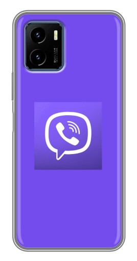 Чехол с принтом "Лого Viber" для Vivo Y15s