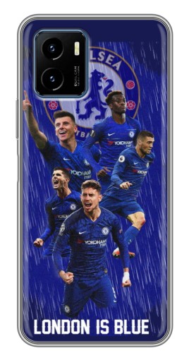 Силиконовый чехол с изображением "London is Blue" для Vivo Y15s