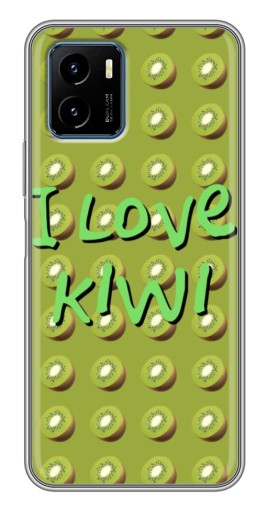 Чехол с принтом "Love Kiwi" для Vivo Y15s