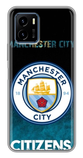 Силиконовый чехол с изображением "Man City Zens" для Vivo Y15s