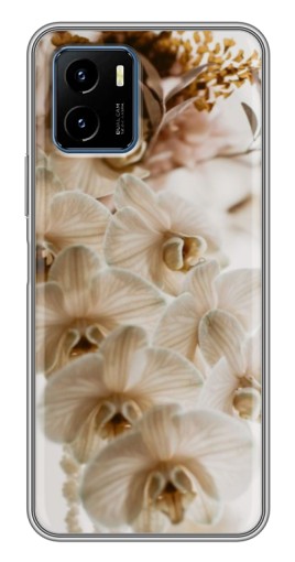 Чехол с печатью "Нежная орхидея" для Vivo Y15s