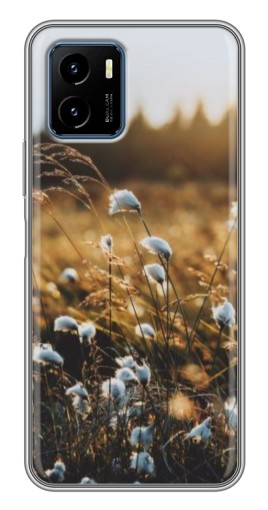Чехол с картинкой "Нежные полевые цветы" для Vivo Y15s
