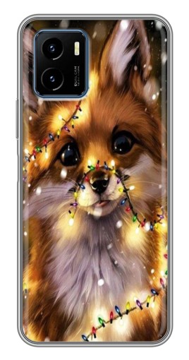 Чехол с картинкой "Новогодний лесенок" для Vivo Y15s