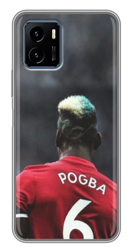 Силиконовый чехол с изображением "Pogba 6" для Vivo Y15s
