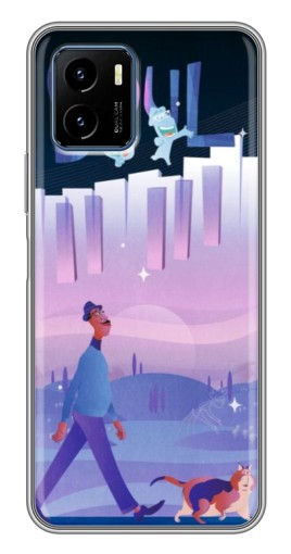 Чехол с картинкой "Постер к мультику" для Vivo Y15s