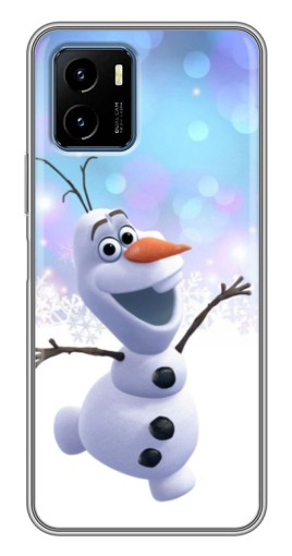 Чехол с принтом "Снеговик Олаф" для Vivo Y15s