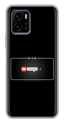 Чехол с картинкой "subscribed" для Vivo Y15s