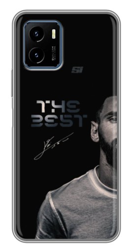 Силиконовый чехол с изображением "The Best Messi" для Vivo Y15s