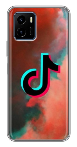 Чехол с печатью "ТикТок в тучах" для Vivo Y15s