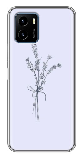 Силиконовый чехол с изображением "Веточки лаванды" для Vivo Y15s