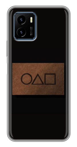 Чехол с принтом "Визитка игра в кальмара" для Vivo Y15s
