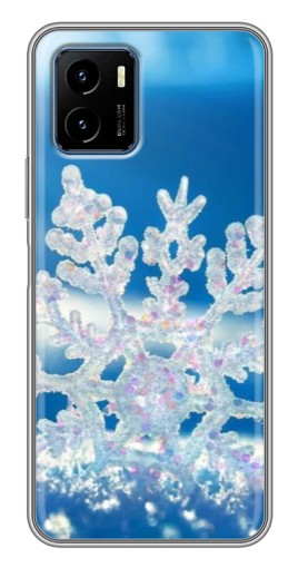 Чехол с картинкой "Яркая снежинка" для Vivo Y15s