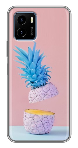 Чехол с печатью "Яркий ананас" для Vivo Y15s