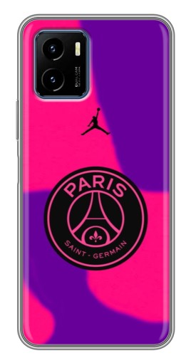 Чехол с картинкой "Яркий лого PSG" для Vivo Y15s