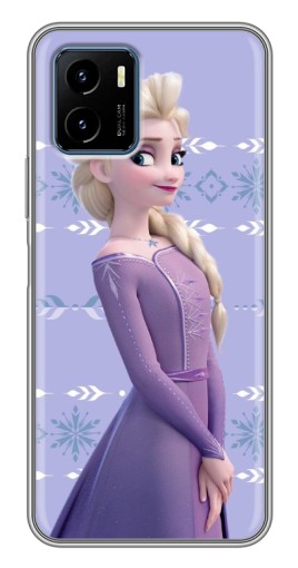 Чехол с принтом "Ельза" для Vivo Y15s