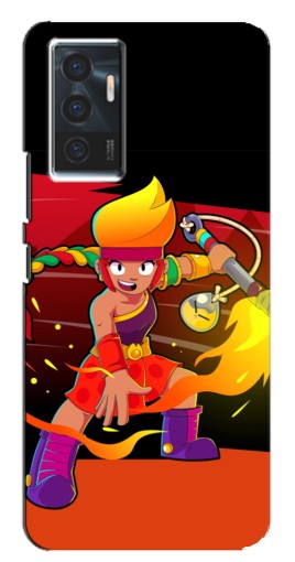 Чехол с принтом "Амбер в дуэли" для Vivo V23e