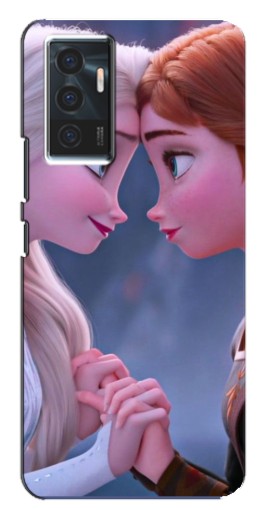 Чехол с принтом "Анна и Ельза" для Vivo V23e