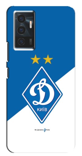 Силиконовый чехол с изображением "Бело-синий Динамо" для Vivo V23e
