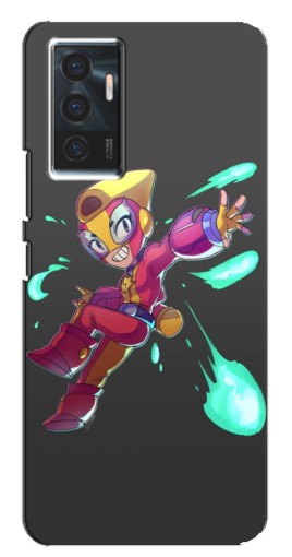 Силиконовый чехол с изображением "Боец MAX" для Vivo V23e
