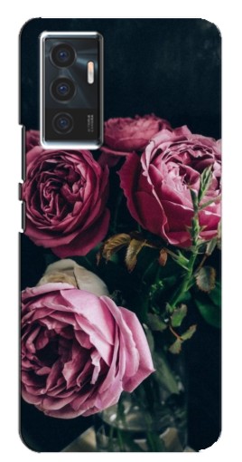 Чехол с принтом "Букет роз" для Vivo V23e