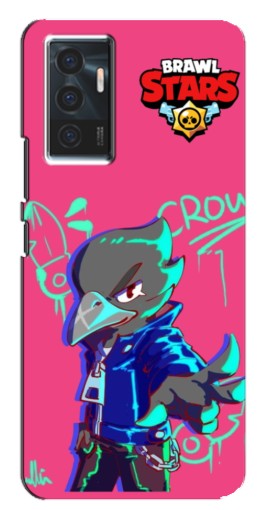 Чехол с печатью "Crow Asassin" для Vivo V23e