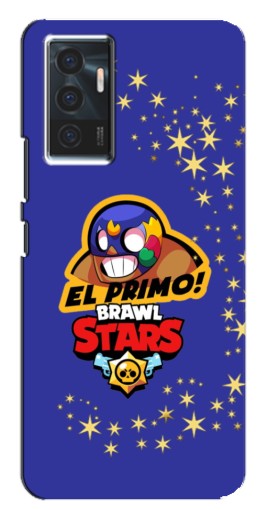 Чехол с печатью "El Primo в маске" для Vivo V23e