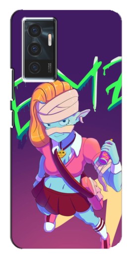 Чехол с печатью "EMZ модная" для Vivo V23e