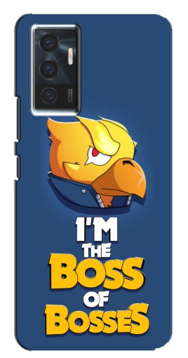 Чехол с принтом "Gold Boss" для Vivo V23e